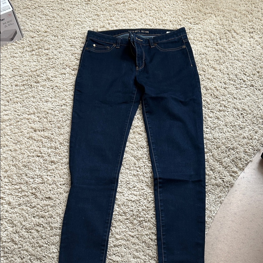 Michael Kors Women's Navy Skinny Jeans